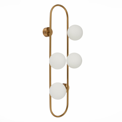 SL1149.301.04 Бра ST-Luce Латунь/Белый G9 4*5W VERA фото 2