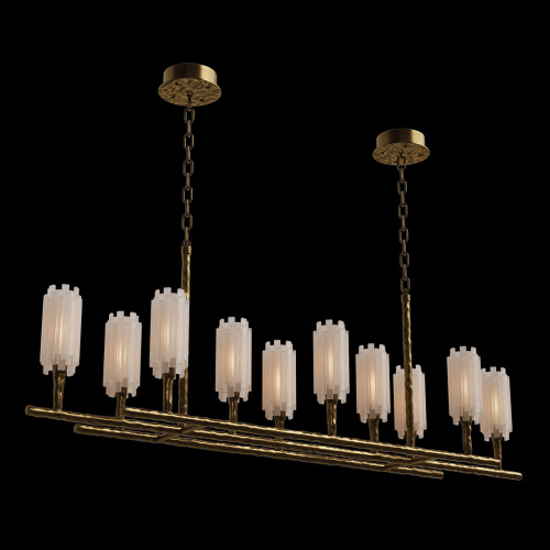 Подвесная люстра Passion Brass FL1219-10PL