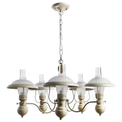 Подвесная люстра Arte Lamp CAPANNA A4533LM-5WG Подвесная люстра Arte Lamp CAPANNA A4533LM-5WG