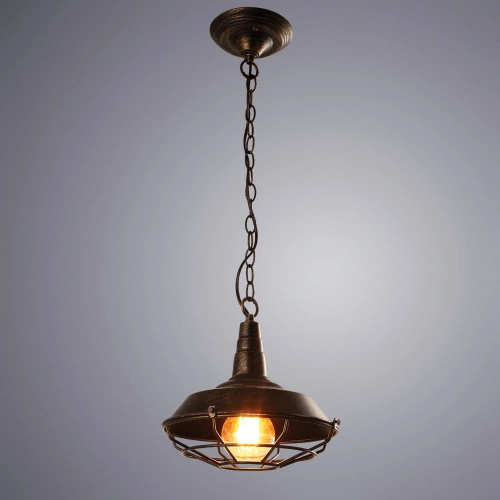 Подвесной светильник Arte Lamp PANDORA A9181SP-1BR фото 2 Подвесной светильник Arte Lamp PANDORA A9181SP-1BR фото 2