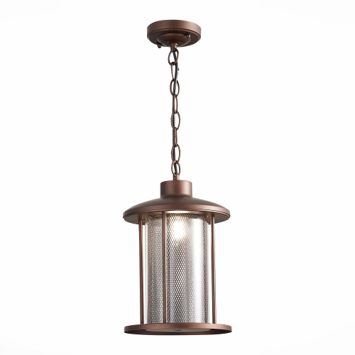 SL080.403.01 Светильник уличный подвесной ST-Luce Темный кофе/Прозрачный, Темный кофе E27 1*60W LASTERO фото 5