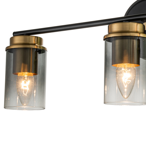 Настенный светильник Escada 2118/3A E14*40W Black/Brass фото 3 Настенный светильник Escada 2118/3A E14*40W Black/Brass фото 3