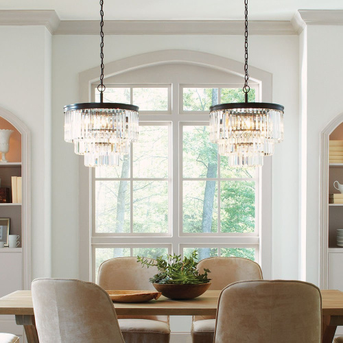 Люстра Odeon 6 black/clear фото 8 Люстра Odeon 6 black/clear фото 8