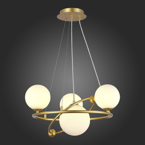 SLE2210-203-04 Светильник подвесной Золотой/Белый G9 LED 4*5W ARTU фото 5