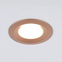 Встраиваемый точечный светильник 110 MR16 золотой