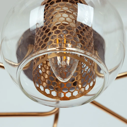 Потолочная люстра Arte Lamp MANCHESTER A7045PL-6BK фото 3