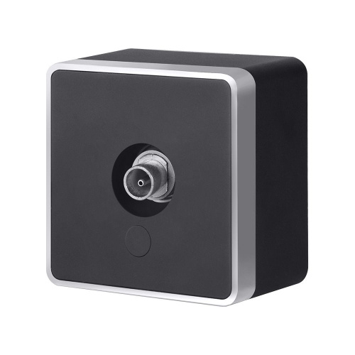 ТВ-розетка оконечная Gallant черный с серебром W5083034 W5083034 ТВ-розетка оконечная Gallant черный с серебром W5083034 W5083034