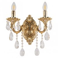 Бра с хрустальными подвесками AL7801B10/2/175 B G Bohemia Ivele Crystal (Богемия Ивеле Кристалл)