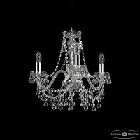 Люстра хрустальная 1409/3/160 Ni