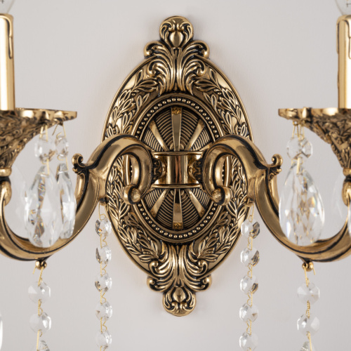 Бра с хрустальными подвесками AL7801B10/2/175 B GB Bohemia Ivele Crystal (Богемия Ивеле Кристалл) фото 7