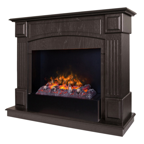 Каминокомплект CAROLINA/БОСТОН Арабика с очагом Электроочаг CASSETTE/КАССЕТА 630 С ДРОВАМИ фото 2