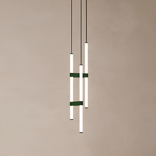 Подвесной светильник Paralela Vertical 6 black