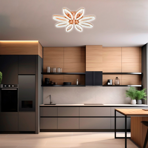 Потолочный светильник 100013/8C LED*157W Brass фото 6