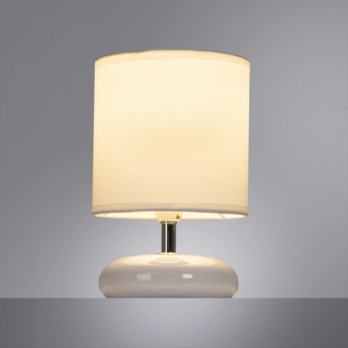 Декоративная настольная лампа Arte Lamp HADAR A3463LT-1WH фото 2