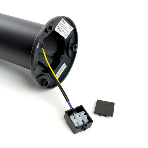 Светильник садово-парковый Feron DH0809, столб, E27 230V, черный фото 2