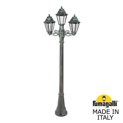 Fumagalli Садово-парковый фонарь FUMAGALLI ARTU BISSO/ANNA 2+1 E22.158.S21.BXE27