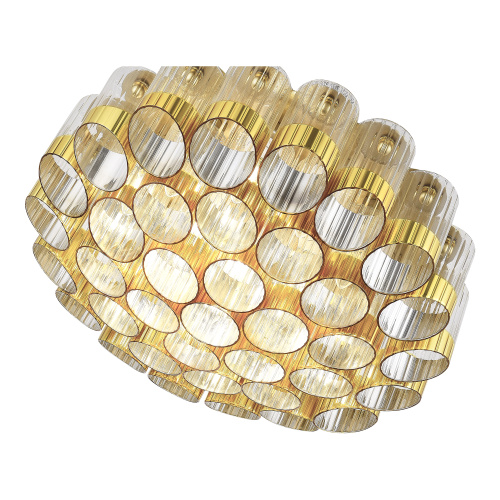 SL1662.302.19 Светильник потолочный ST-Luce Латунь/Латунь, Прозрачный E14 19*60W ACCORD фото 4