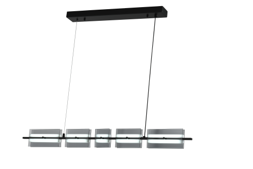 Люстра подвесная линейная черная LED 18Вт 103см Zortes LOFT ZRS.1802.100 фото 8 Люстра подвесная линейная черная LED 18Вт 103см Zortes LOFT ZRS.1802.100 фото 8