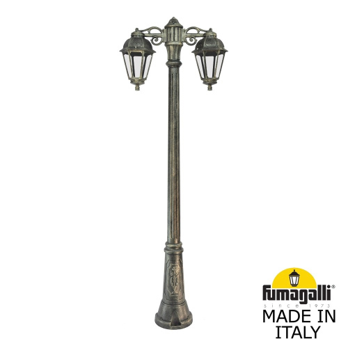 Fumagalli Садово-парковый фонарь FUMAGALLI GIGI BISSO/SABA 2L DN K22.156.S20.BXE27DN Fumagalli Садово-парковый фонарь FUMAGALLI GIGI BISSO/SABA 2L DN K22.156.S20.BXE27DN