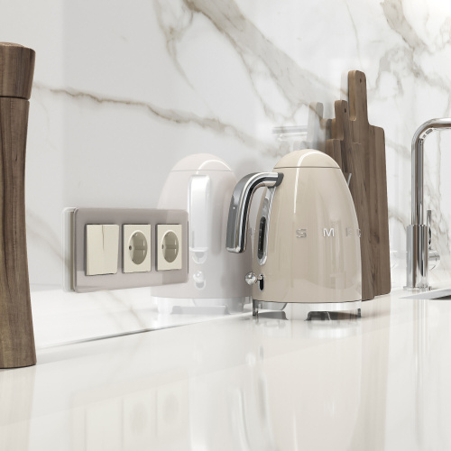 Рамка из стекла на 3 поста Elite дымчатый W0032417 фото 3