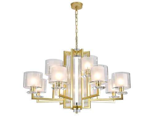 Подвесная люстра Newport 4408+4/C mat.gold М0071515 фото 3
