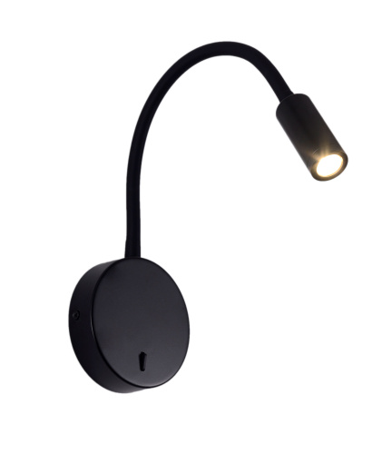 Светильник настенный гибкий черный LED 3Вт 55см Zortes NIKKY ZRS.19108.3 фото 3