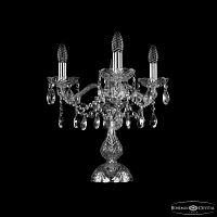 Настольная лампа 1413L/3/141-39 Ni Bohemia Ivele Crystal (Богемия Ивеле Кристалл)