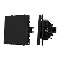 Механизм выключателя одноклавишный непроходной SWT-NOBE-MK01-SFPL-BK (230V, 10A) Arlight 054243