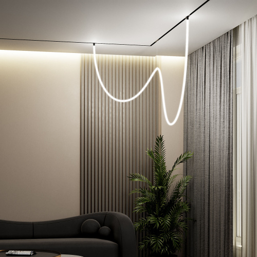 Трековый светильник 100W 4200K Full Light N05 Slim Magnetic 85028/01 100W 4200K фото 5