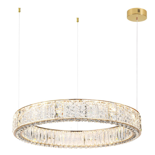 5071/100L HALL ODL24 595 золото/прозрачный/металл/хрусталь/стекло Люстра LED 80W 3700K VERSION 5071/100L HALL ODL24 595 золото/прозрачный/металл/хрусталь/стекло Люстра LED 80W 3700K VERSION
