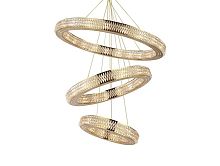 Вертикальная композиция Newport 8560 из пяти колец золото №167 S8560_167G
