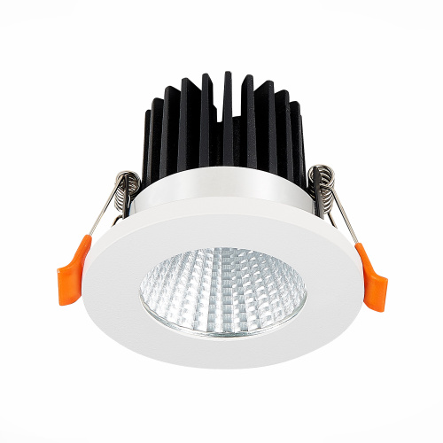 ST704.538.10 Св-к встр. Белый LED 1*10W 3000K 900Lm Ra>90 38° IP20 D80xH60 170-240V Встраиваемые светильники фото 2