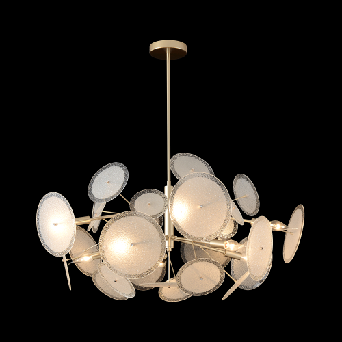 Crystal Lux Люстра Crystal Lux DANDELION SP10 GOLD фото 4