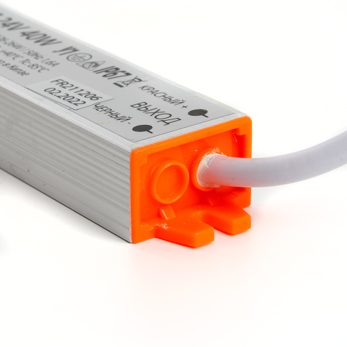 Трансформатор электронный для светодиодной ленты 40W 24V (драйвер), LB007 фото 4