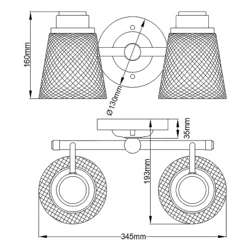 Бра для ванных комнат Quintiesse, Арт. QN-HUDSON2-BATH фото 4
