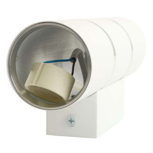 Светильник  настенный Feron ML1860 ZEN MR16 35W, 230V, 2*GU10, белый, хром IP20 фото 6