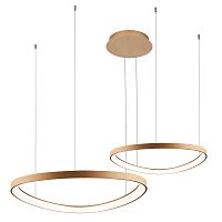 Люстра подвесная золото LED 86Вт D45+65см Zortes Innra ZRS.2556.02