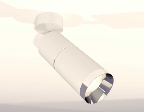 Комплект накладного светильника Ambrella light Techno Spot XM6312010 SWH/PSL белый песок/серебро полированное (A2202, C6301, A2060, C6312, N6132) фото 3