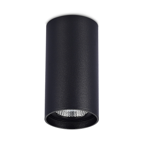 ST157.442.15 Светильник потолочный Черный LED 1*15W 4000K 1 200Lm Ra>90 60° IP44 D75xH140 220-265V Накладные светильники фото 2