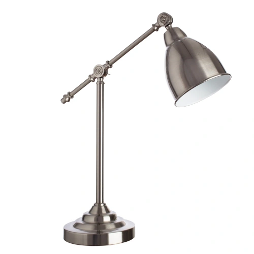 Настольная лампа Arte Lamp BRACCIO A2054LT-1SS Настольная лампа Arte Lamp BRACCIO A2054LT-1SS