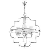 Подвесная люстра Lumina Deco Baltimore LDP 8020-4 CHR+WT