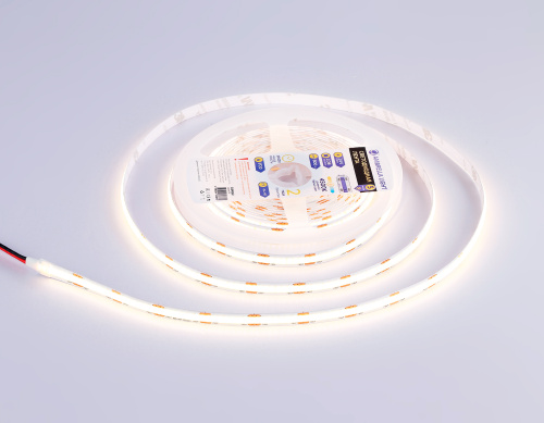 Светодиодная лента 24В COB 320Led 10Вт/м 4500K IP20 5м фото 4