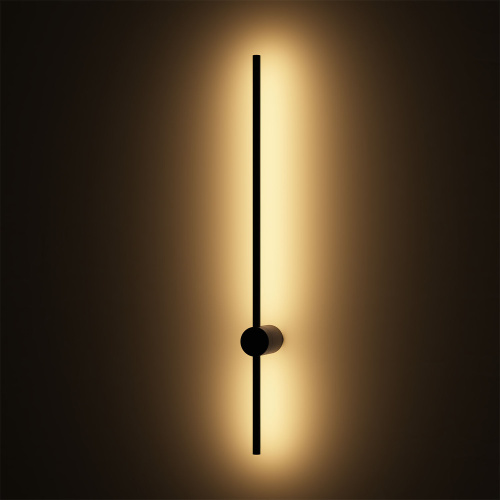 DK5012-BK Бра 800 мм, 3000К, IP20, 7 Вт, черный, алюминий фото 3 DK5012-BK Бра 800 мм, 3000К, IP20, 7 Вт, черный, алюминий фото 3