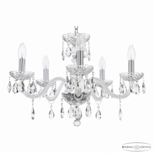 Люстра хрустальная 117/5/195 Ni Bohemia Ivele Crystal (Богемия Ивеле Кристалл)