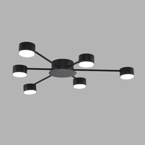 8344/6C COMFI LN26 251 черный, металл Люстра GX53 LED 6*7W 220V TORINA фото 3 8344/6C COMFI LN26 251 черный, металл Люстра GX53 LED 6*7W 220V TORINA фото 3