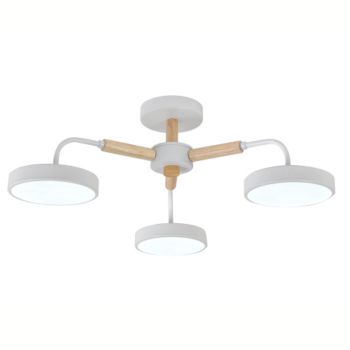Светильник на штанге Escada 10270/3 LED*60W White/Wood фото 3