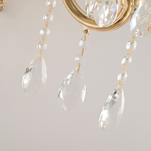 Бра с хрустальными подвесками AL7801B14/2/175 A GW Bohemia Ivele Crystal (Богемия Ивеле Кристалл) фото 5