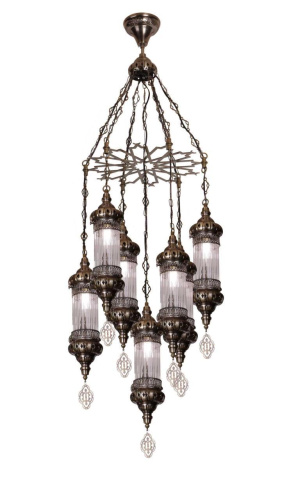 Люстра подвесная Alfa Light F1524-16 AB Люстра подвесная Alfa Light F1524-16 AB