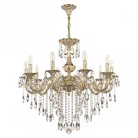 Люстра с хрустальными подвесками AL79101/10/250 B GW Bohemia Ivele Crystal (Богемия Ивеле Кристалл)