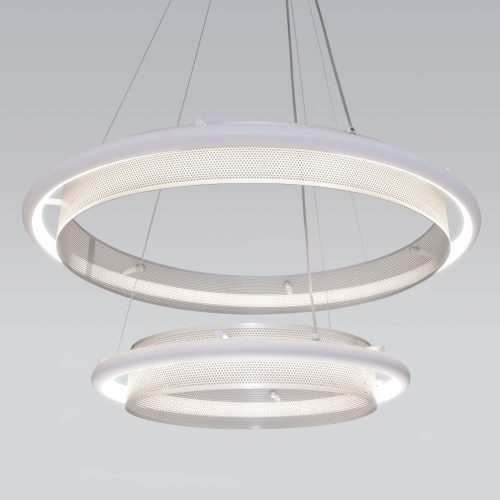 Умный подвесной светильник 90241/2 белый/ серебро Smart фото 5